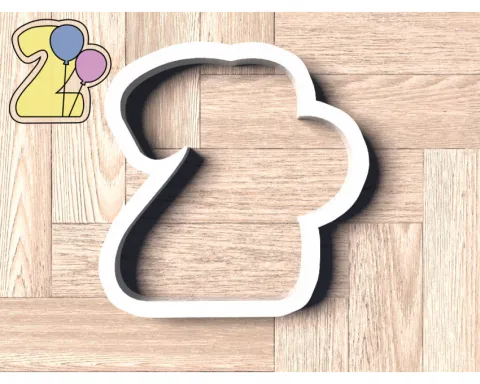 Shop Now for the Versatile and Fun Balloon Number 2 Cookie Cutter