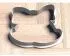 Christmas Jingle Bell With Bow Cookie Cutter. Christmas Cookie Cutter