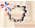 Fireworks Cookie Cutter. Fourth of July Cookie Cutter. Independence Day Cookie Cutter. 3D Printed. Baking Gifts. Custom Cookies