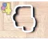 Balloon Number 4 Cookie Cutter. Number Cookie Cutter. Birthday Cookie Cutter