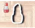 Lipstick Cookie Cutter. Makeup Cookie Cutter