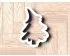 Grinch Christmas Tree Cookie Cutter. Dr. Seuss Style Christmas Cookie Cutter