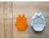 Totoro Cookie Cutter and Stamp Set. Cartoon Cookie Cutter