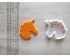 Unicorn emoji Cookie Cutter. Unicorn Cookie Cutter