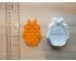 Totoro Cookie Cutter and Stamp Set. Cartoon Cookie Cutter