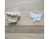 Aipon Cookie Cutter and Stamp Set. Pokemon Cookie Cutter