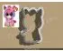 Cute Beanie Boo Cookie Cutter. Toy Cookie Cutter