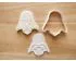 Anakin Skywalker Cookie Cutter and Stamp Set. Star Wars Cookie Cutter