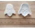 Anakin Skywalker Cookie Cutter and Stamp Set. Star Wars Cookie Cutter