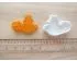 Baby Girl Cookie Cutter and Stamp Set. Baby Shower Cookie Cutter