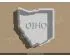 USA Ohio State Cookie Cutter and Stamp Set. USA Cookie Cutter