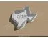 USA Texas State Cookie Cutter and Stamp Set. USA Cookie Cutter