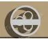 Ripple Coin Cookie Cutter. Unique Cookie Cutter