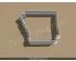 Arkansas State Cookie Cutter. USA Cookie Cutter