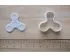 Fidget Spinner Cookie Cutter and Stamp Set. Toy Cookie Cutter