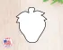 Cute Strawberry Cookie Cutter. Fruit Cookie Cutter. Berry Sweet One Birthday Cookie Cutter 
