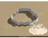 Floral Plaque Cookie Cutter. Unique Cookie Cutter. 