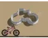 Bicycle Hat Cookie Cutter. Transportation Cookie Cutter