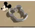 Mickey Side Face Cookie Cutter. Cartoon Cookie Cutter