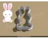 Sitting Bunny Cookie Cutter. Easter Cookie Cutter. Animal Cookie Cutter
