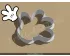 Mickey Mouse Glove Cookie Cutter.Cartoon Cookie Cutter