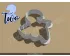 Lettered Number Two Cookie Cutter. Number Cookie Cutter