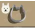 Samoyed Dog Cookie Cutter. Pet Cookie Cutter