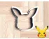 Pikachu Head Cookie Cutter. Pokemon Cookie Cutter