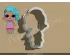 Splash Queen Full Body Cookie Cutter. LOL Dolls Cookie Cutter