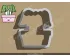 House Plant Style 3 Cookie Cutter. Plant Cookie Cutter. 