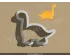 Dinosaur Style 3 Cookie Cutter. Animal Cookie Cutter