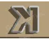 Letter K Cookie Cutter. Alphabet Cookie Cutter