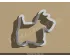 Highland Terrier Dog Cookie Cutter. Pet Cookie Cutter