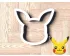 Pikachu Head Cookie Cutter. Pokemon Cookie Cutter