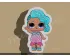 Splash Queen Full Body Cookie Cutter. LOL Dolls Cookie Cutter