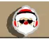 Hip Pop Santa Cookie Cutter. Christmas Cookie Cutter. 