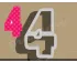 Happy Number Four Cookie Cutter. Number Cookie Cutter