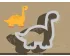 Dinosaur Style 3 Cookie Cutter. Animal Cookie Cutter