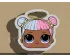 Sugar Cookie Cutter. LOL Dolls Cookie Cutter