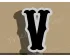 Carnival Letter V Cookie Cutter. Alphabet Cookie Cutter