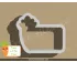 Carrot Plaque Cookie Cutter. Easter Cookie Cutter. Vegetable Cookie Cutter
