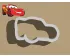 Lightning McQueen Cookie Cutter. Disney Cookie Cutter. Cartoon Cookie Cutter