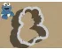 Baby Cookie Monster Cookie Cutter. Cartoon Cookie Cutter. Sesame Street Cookie Cutter
