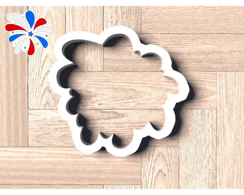 Fireworks Cookie Cutter. Fourth of July Cookie Cutter. Independence Day Cookie Cutter. 3D Printed. Baking Gifts. Custom Cookies