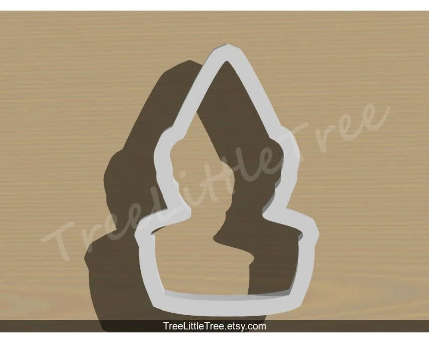 Elf Cookie Cutter. Christmas Cookie Cutter