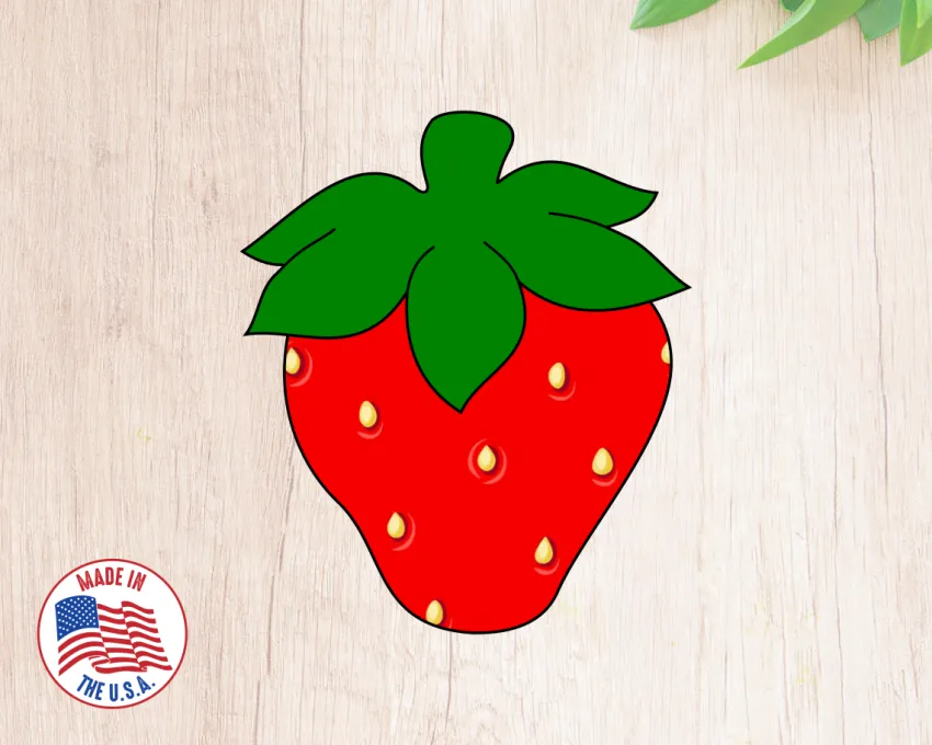 Cute Strawberry Cookie Cutter. Fruit Cookie Cutter. Berry Sweet One Birthday Cookie Cutter 