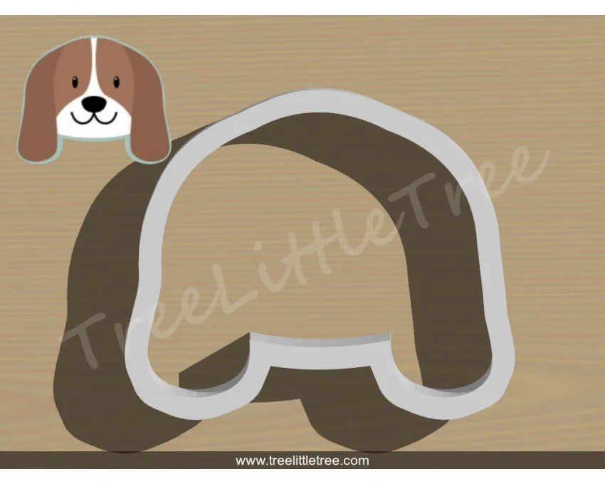 Beagle Dog Cookie Cutter. Pet Cookie Cutter
