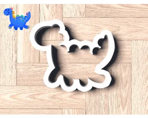 Happy Dinosaur Cookie Cutter