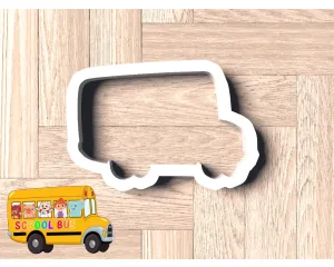 Cocomelon School Bus Cookie Cutter