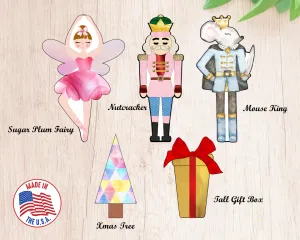 2024 Nutcracker Theme Tall Cookie Cutters